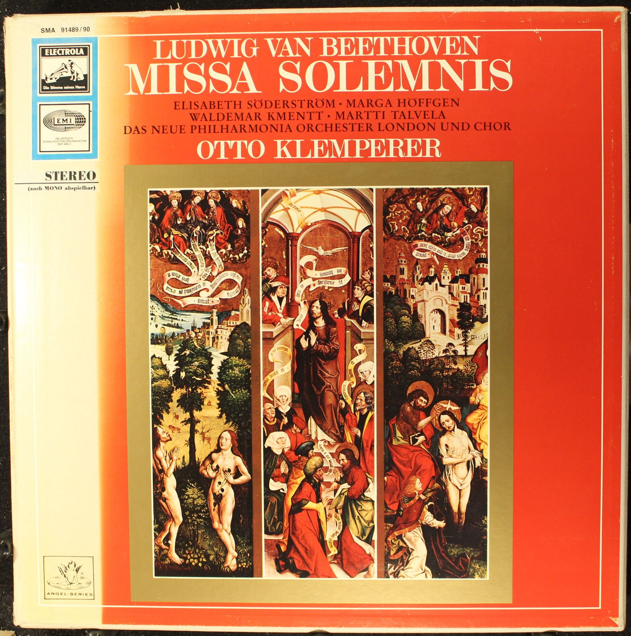 Missa Solemnis By Beethoven Otto Klemperer New Philharmonia