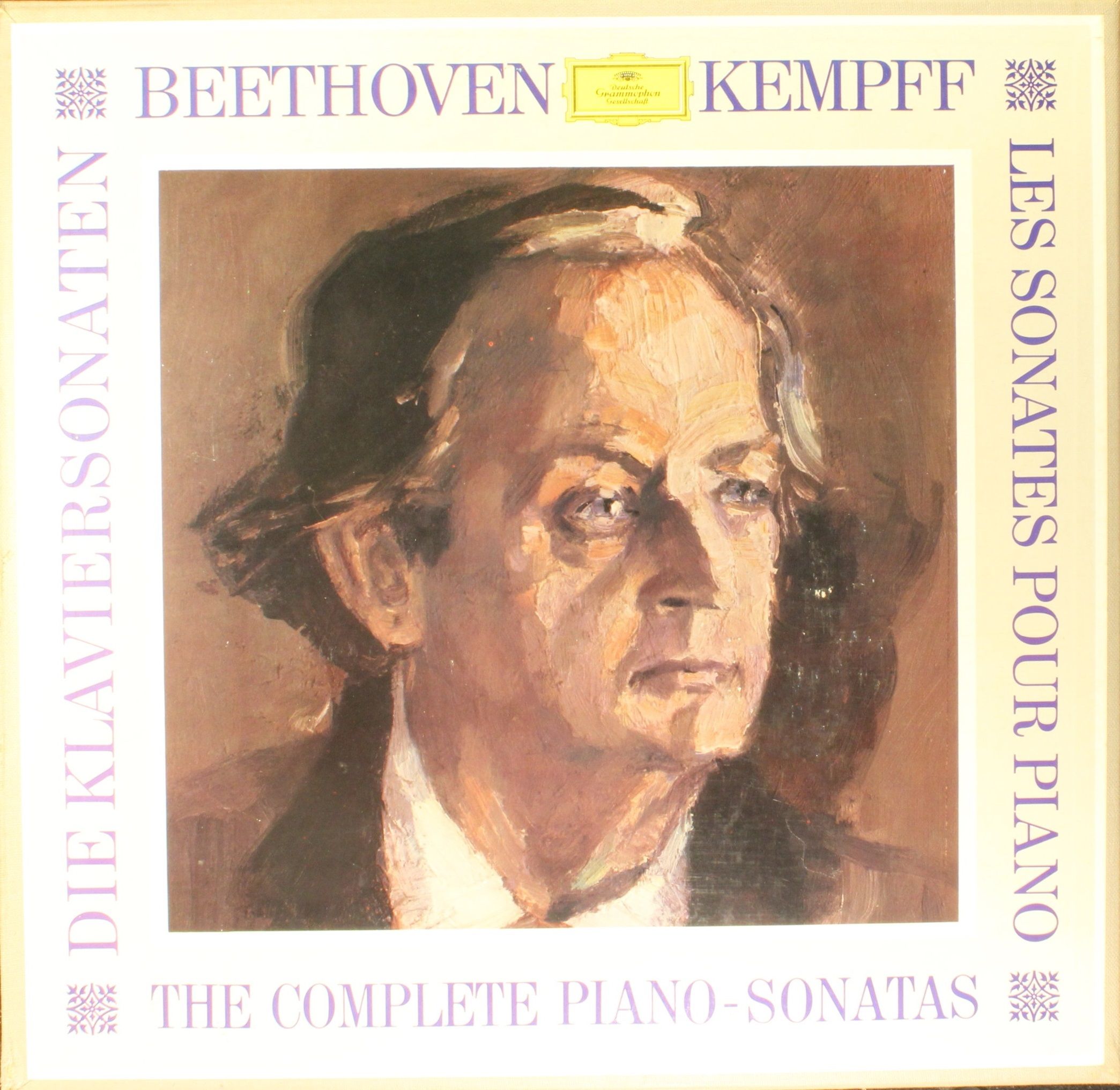 The Complete Piano Sonatas By Ludwig Van Beethoven Wilhelm Kempff LP