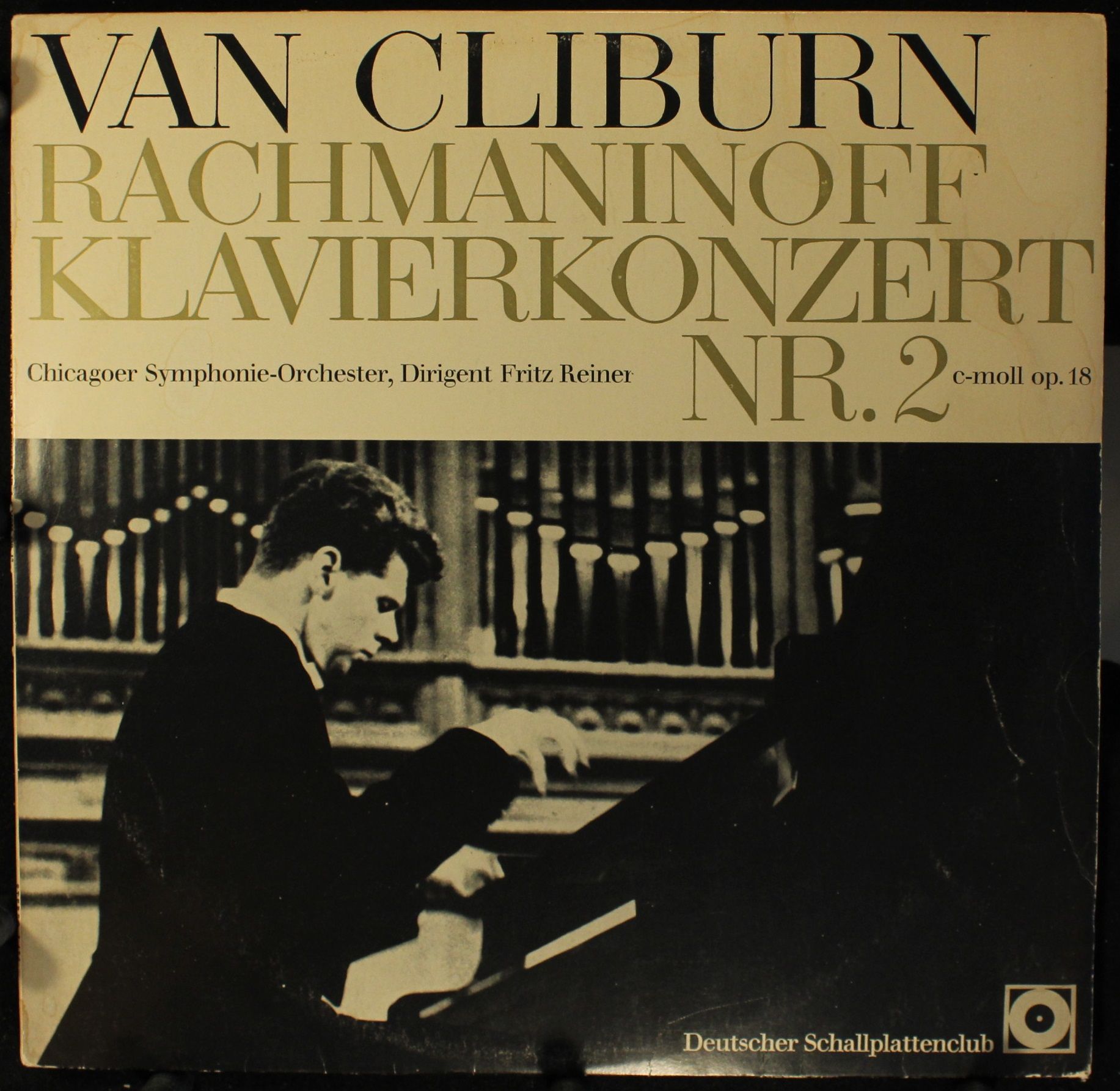 sergei rachmaninoff : van cliburn chicago symphony orchestra fritz reiner klavierkonzert nr. 2 c-moll op. 18