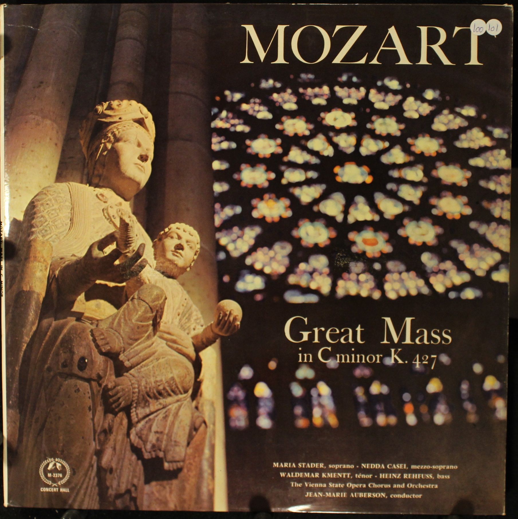Great mass in c minor k.427 Mozart JeanMarie Auberson Orchester Der Wiener Staatsoper Great mass in c minor k.427 Mozart JeanMarie Auberson Orchester Der Wiener Staatsoper