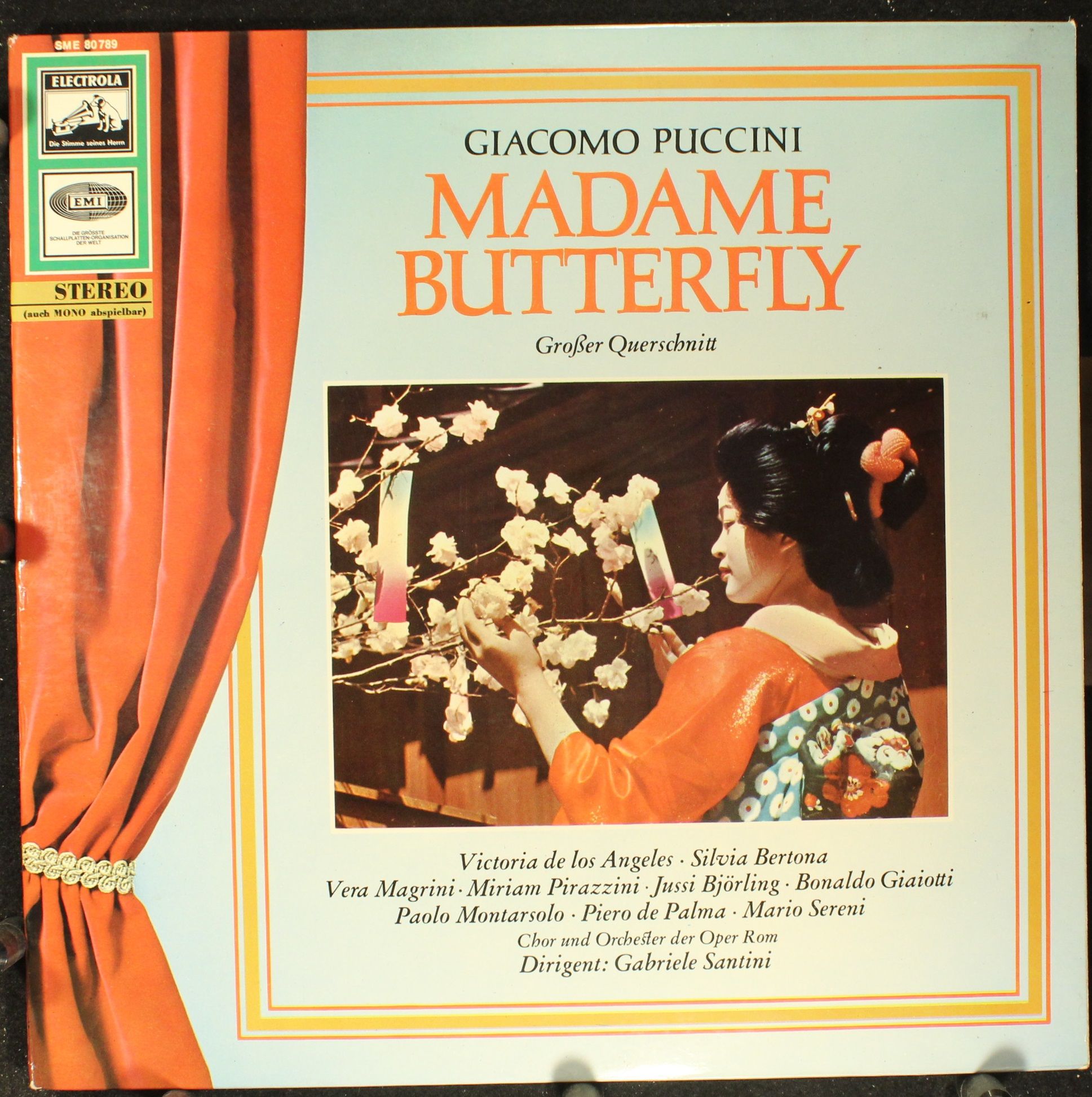 Giacomo Puccini Madame Butterfly Vinyl Records Lp Cd On Cdandlp