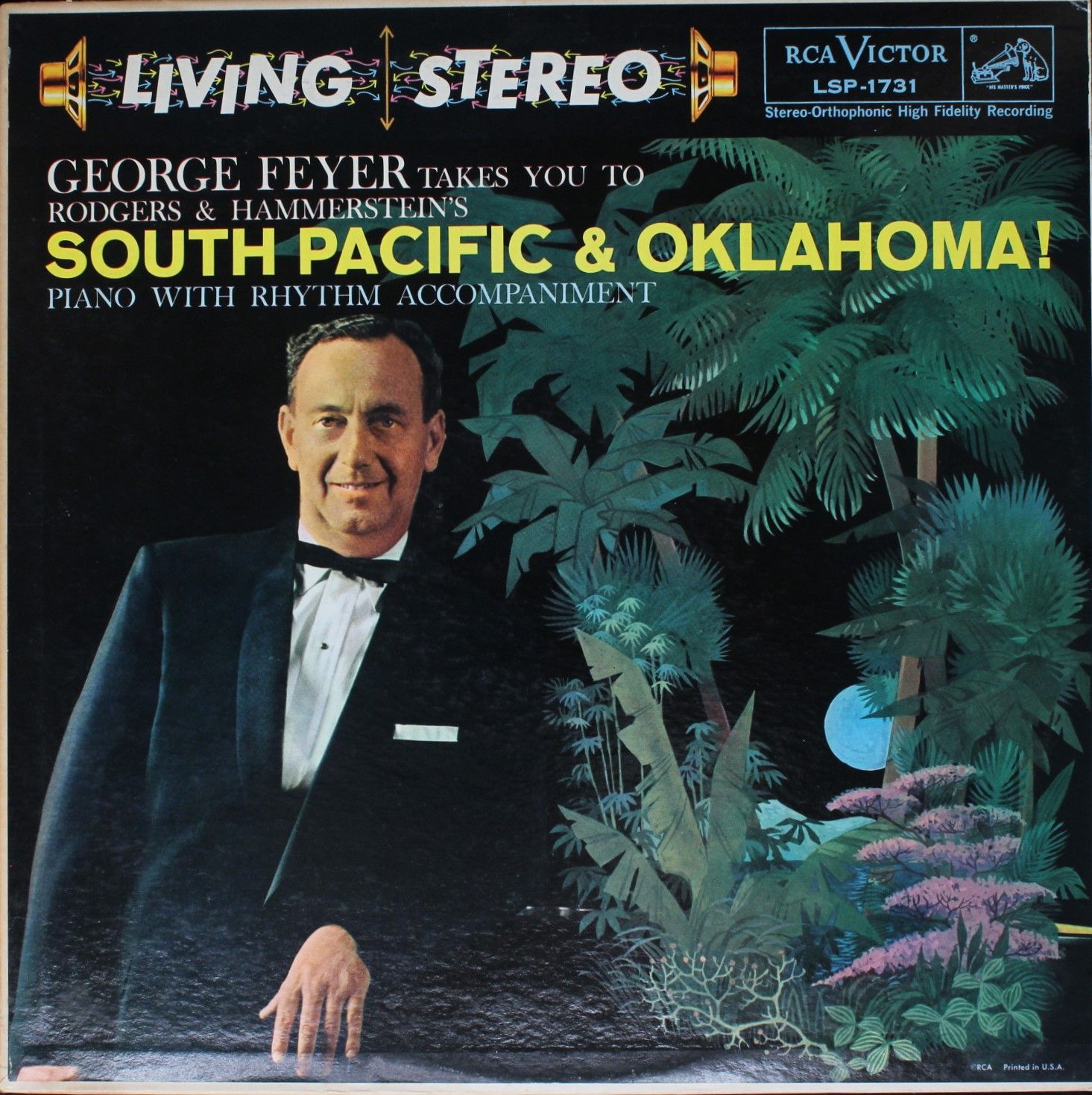 GEORGE FEYER : RODGERS & HAMMERSTEIN - South Pacific & Oklahoma! - Disque 33T